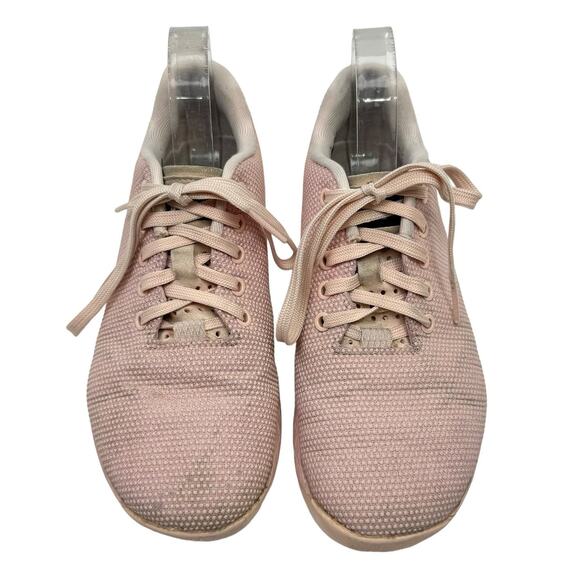 NOBULL Unisex Pink Blush Heather Outwork Athletic Gym Training Shoes - Picture 2 of 11